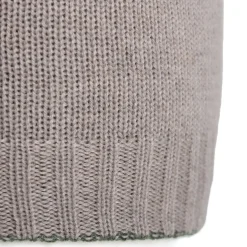 E.Marinella Cappelli|BERRETTO BICOLORE BEIGE E VERDE In cashmere