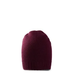 E.Marinella Cappelli|BERRETTO BICOLORE BORDEAUX In cashmere