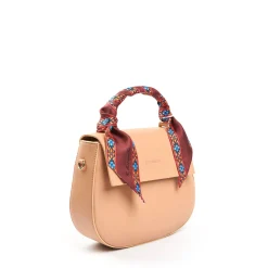 E.Marinella Mini Bag|BORSA CLEO CAMMELLO In pelle liscia