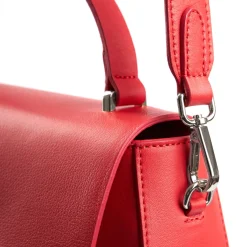 E.Marinella Mini Bag|BORSA CLEO ROSSA In pelle liscia