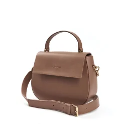 E.Marinella Mini Bag|BORSA CLEO TORTORA In pelle liscia