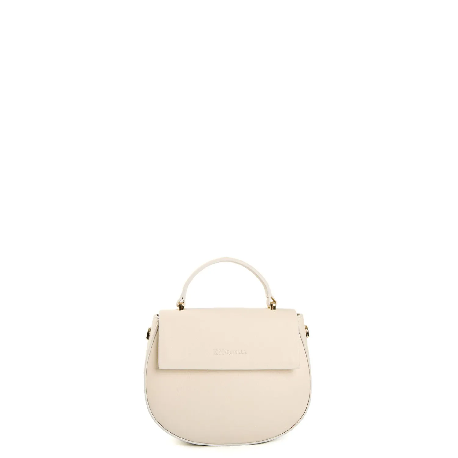 E.Marinella Mini Bag|BORSA MINI CLEO BEIGE In pelle liscia