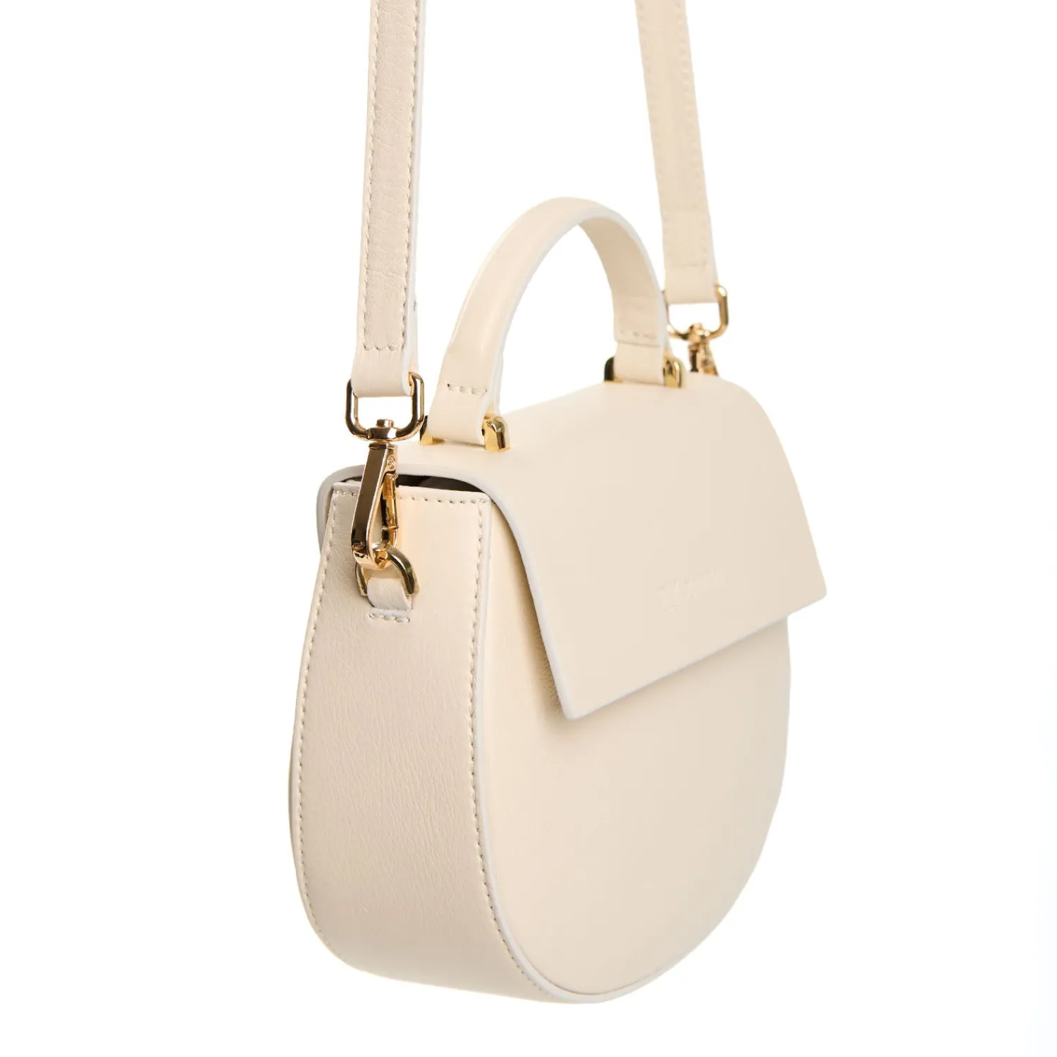 E.Marinella Mini Bag|BORSA MINI CLEO BEIGE In pelle liscia