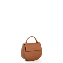 E.Marinella Mini Bag|BORSA MINI CLEO CUOIO In pelle liscia