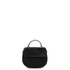 E.Marinella Mini Bag|BORSA MINI CLEO NERA In camoscio e cavallino