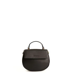E.Marinella Mini Bag|BORSA MINI CLEO NERA In pelle liscia