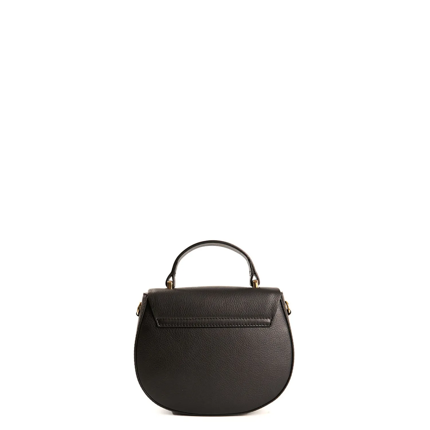 E.Marinella Mini Bag|BORSA MINI CLEO NERA In pelle liscia