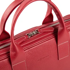 E.Marinella Borse Da Lavoro E Portadocumenti|BORSA PORTA PC BORDEAUX In pelle martellata