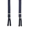 E.Marinella Bretelle|Accessori Per I Testimoni|BRETELLE BLU SCURO In raso di seta 2,5 cm