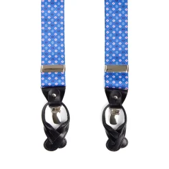 E.Marinella Bretelle|BRETELLE EM BLUETTE Microfantasia fiore