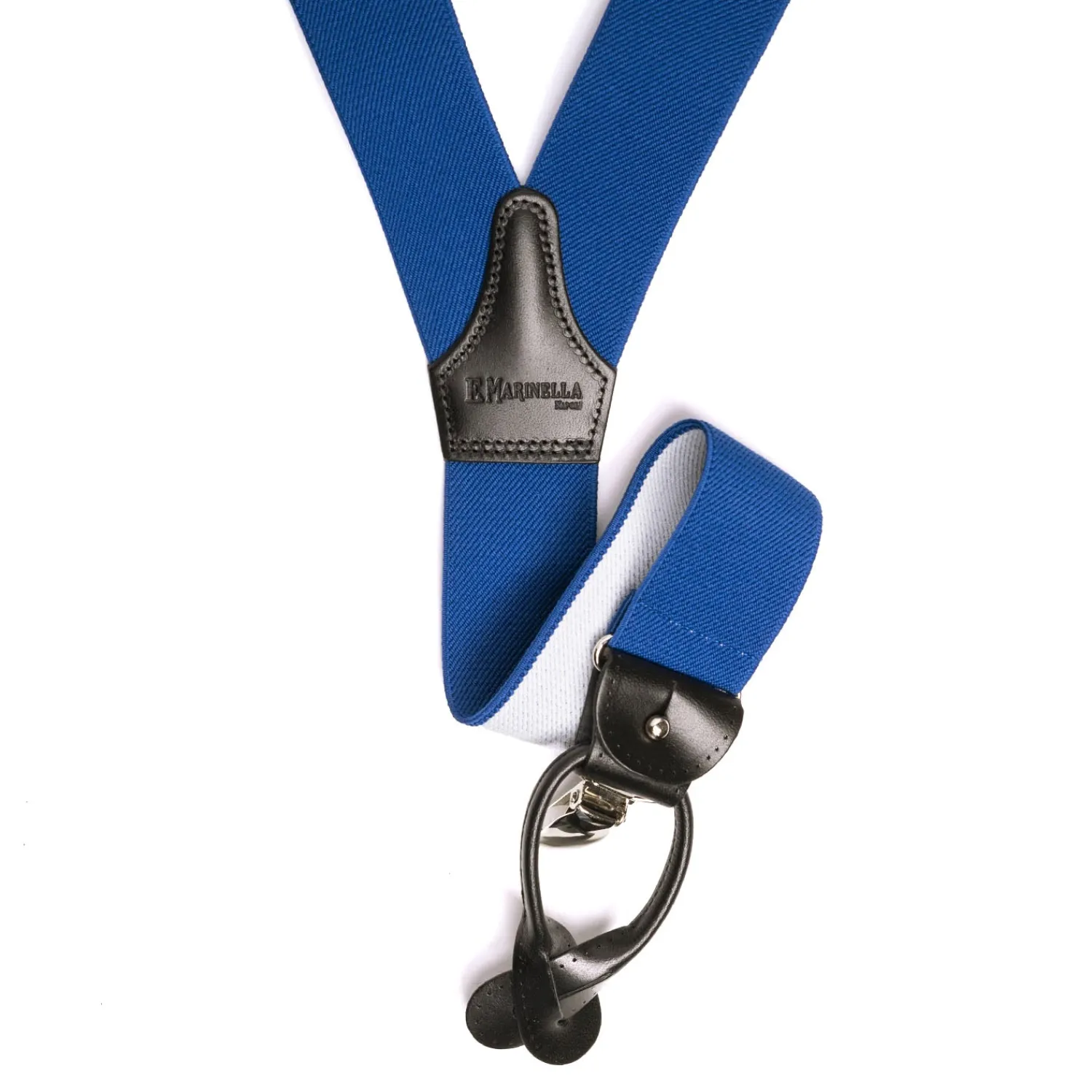 E.Marinella Bretelle|BRETELLE EM BLUETTE Tinta unita
