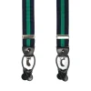 E.Marinella Bretelle|BRETELLE EM BLU SCURO E VERDE Rigata