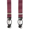 E.Marinella Bretelle|BRETELLE EM BORDEAUX Con micro pois bianchi