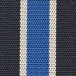 E.Marinella Bretelle|BRETELLE EM RIGATE Blu scuro e azzurro