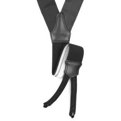 E.Marinella Accessori Per I Testimoni|Accessori Per Gli Invitati|BRETELLE NERE In raso di seta 3,5 cm