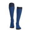 E.Marinella Calzini|CALZE LUNGHE BICOLORE BLUETTE E BLU IN COTONE Tinta unita