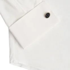 E.Marinella Accessori Per Lo Sposo|Accessori Per Il Padre Degli Sposi|CAMICIA CERIMONIA POLSO GEMELLI REGULAR In cotone super popeline