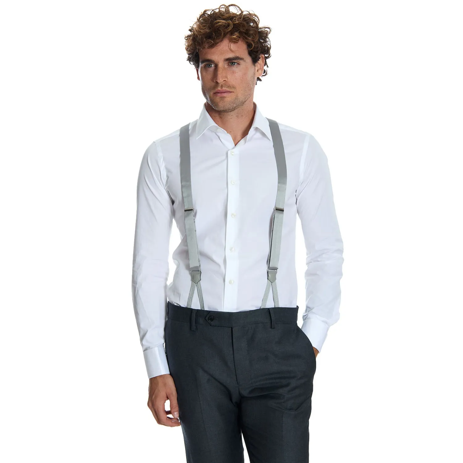 E.Marinella Accessori Per Lo Sposo|Camicie In Cotone|CAMICIA CERIMONIA SLIM In cotone super popeline