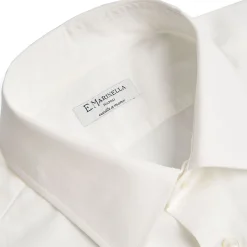 E.Marinella Accessori Per Lo Sposo|Camicie In Cotone|CAMICIA CERIMONIA SLIM In cotone super popeline