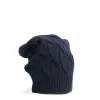 E.Marinella Cappelli|CAPPELLO A TRECCE BLU In lana