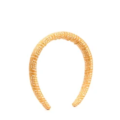 E.Marinella Fasce Ed Elastici Per Capelli|CERCHIETTO IN TWILL DI SETA GIALLO Archivio inspiration