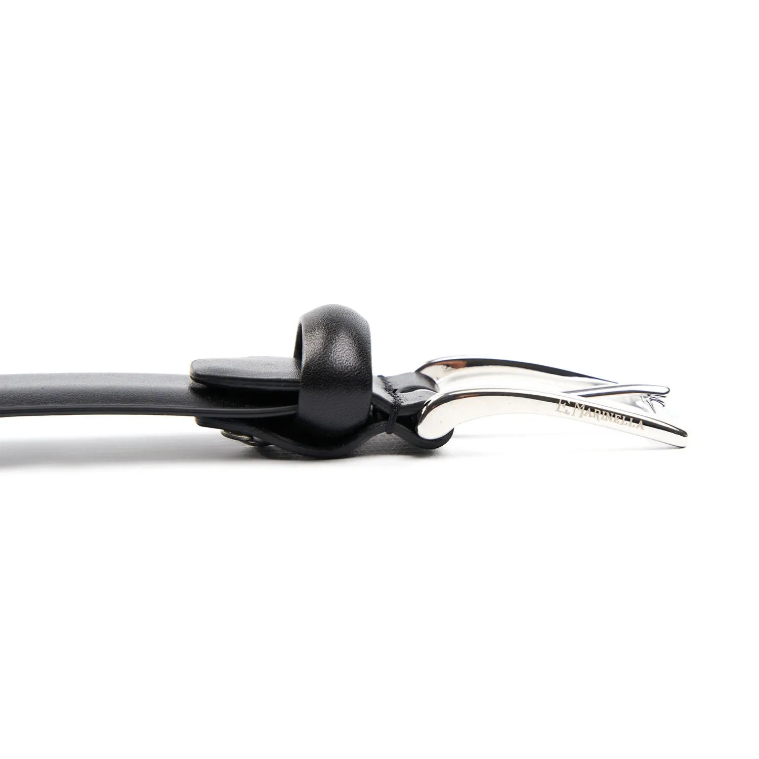 E.Marinella Cinture|Accessori Per Lo Sposo|CINTURA CLASSICA NERA In pelle 30 mm