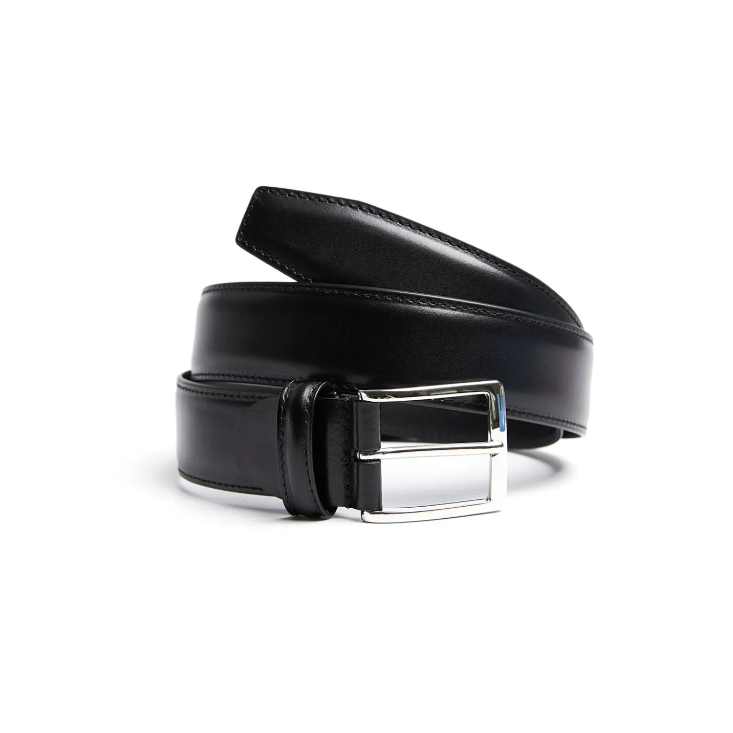 E.Marinella Cinture|Accessori Per Gli Invitati|CINTURA CLASSICA NERA In pelle 35 mm