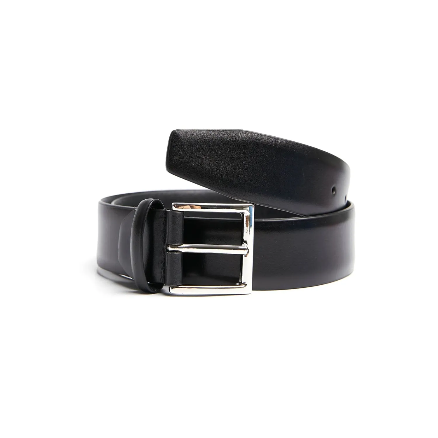 E.Marinella Cinture|Accessori Per Lo Sposo|CINTURA CLASSICA NERA In pelle 35 mm