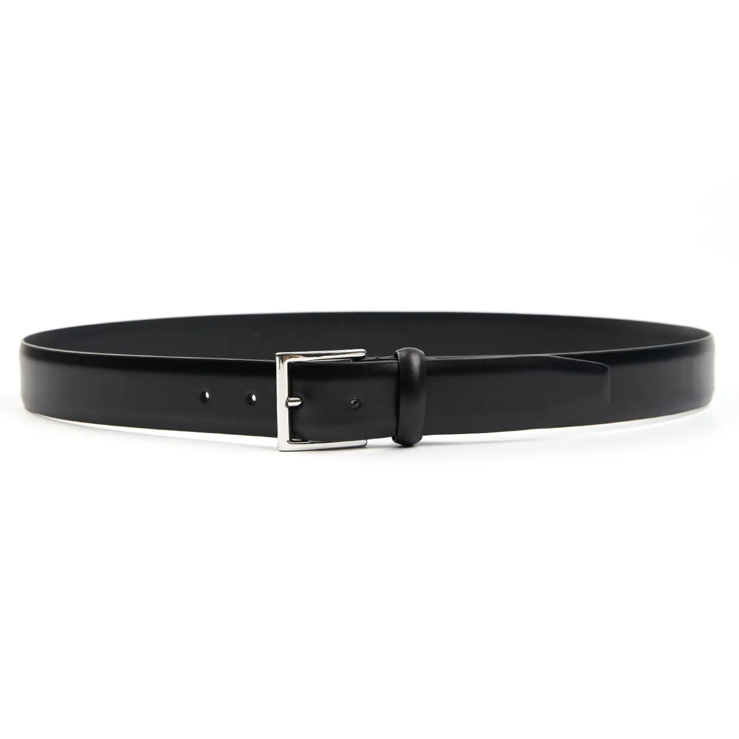 E.Marinella Cinture|Accessori Per Lo Sposo|CINTURA CLASSICA NERA In pelle 35 mm