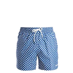 E.Marinella Costumi Da Bimbo|COSTUME BAMBINO BLU Macrofantasia fiore