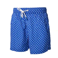 E.Marinella Costumi Da Uomo|COSTUME DA BAGNO BLUETTE Macrofantasia fiore
