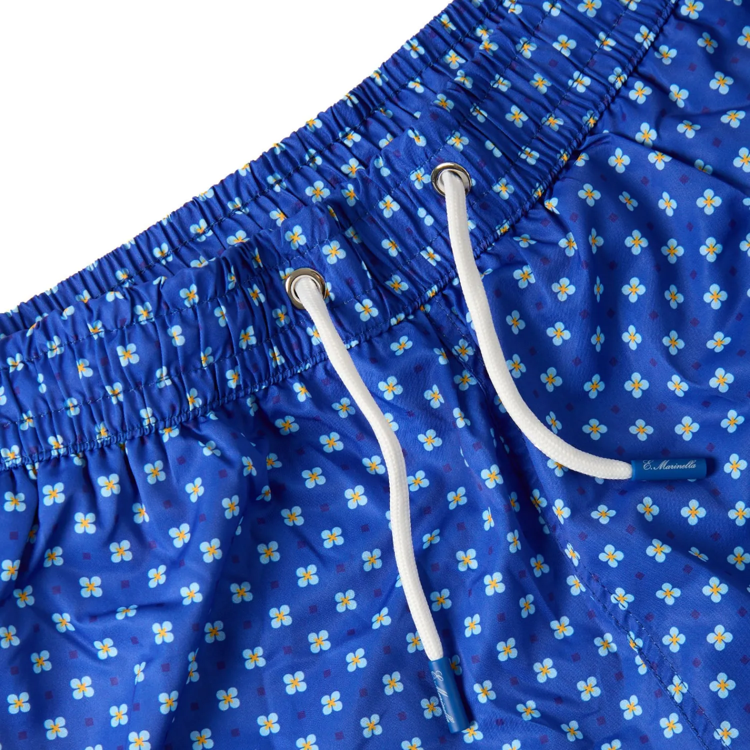E.Marinella Costumi Da Uomo|COSTUME DA BAGNO BLUETTE Macrofantasia fiore