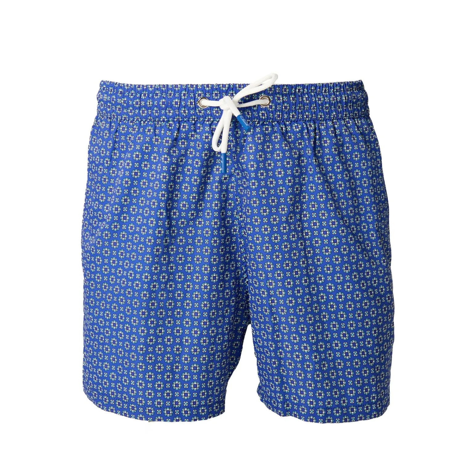 E.Marinella Costumi Da Uomo|COSTUME DA BAGNO BLU Macrofantasia fiore