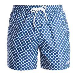 E.Marinella Costumi Da Uomo|COSTUME DA BAGNO BLU Macrofantasia fiore