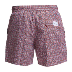 E.Marinella Costumi Da Uomo|COSTUME DA BAGNO BORDEAUX Macrofantasia fiore