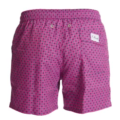 E.Marinella Costumi Da Uomo|COSTUME DA BAGNO FUCSIA Macrofantasia fiore