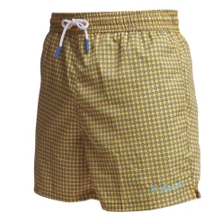 E.Marinella Costumi Da Uomo|COSTUME DA BAGNO GIALLO Microfantasia fiore