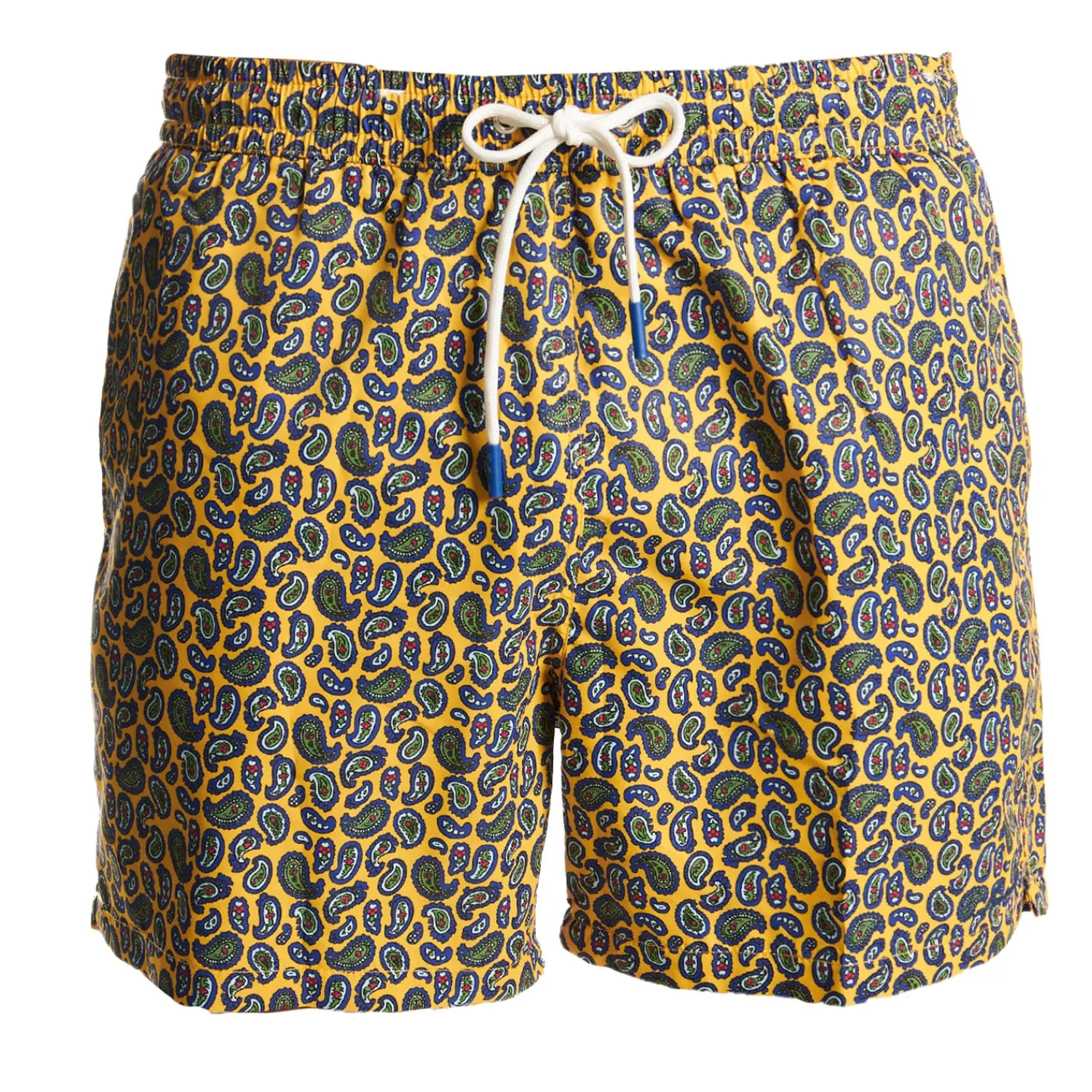 E.Marinella Costumi Da Uomo|COSTUME DA BAGNO GIALLO Paisley