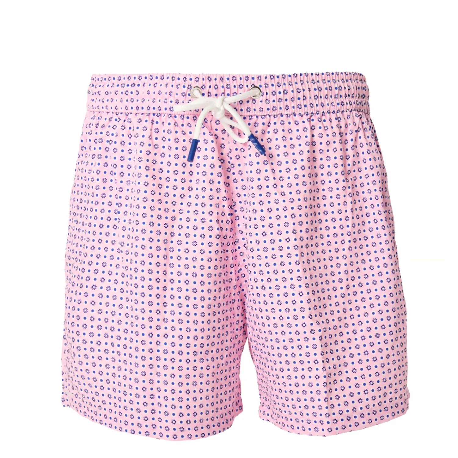 E.Marinella Costumi Da Uomo|COSTUME DA BAGNO ROSA Microfantasia fiore