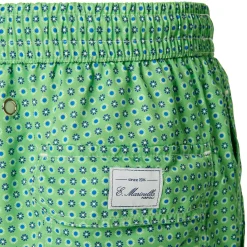 E.Marinella Costumi Da Uomo|COSTUME DA BAGNO VERDE CHIARO Microfantasia fiore