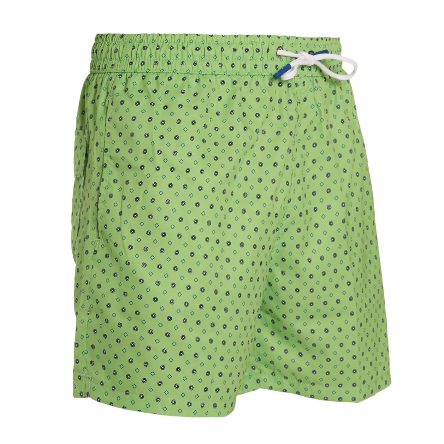 E.Marinella Costumi Da Uomo|COSTUME DA BAGNO VERDE CHIARO Macrofantasia fiore