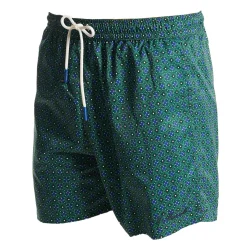 E.Marinella Costumi Da Uomo|COSTUME DA BAGNO VERDE Macrofantasia fiore