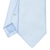 E.Marinella CRAVATTE|Cravatte In Seta Jacquard|CRAVATTA CERIMONIA AZZURRA In seta jacquard