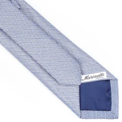 E.Marinella CRAVATTE|Cravatte In Seta Jacquard|CRAVATTA CERIMONIA BLU In seta jacquard