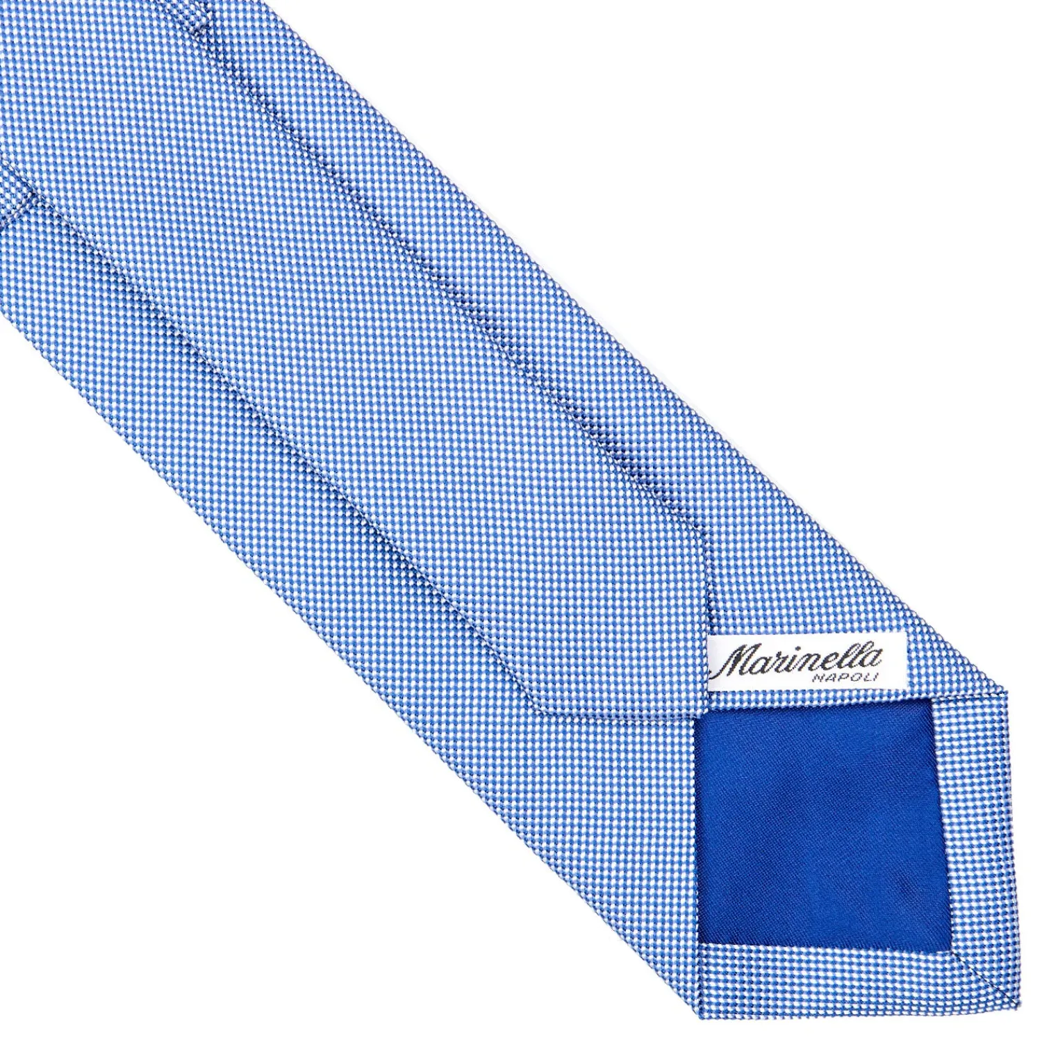 E.Marinella CRAVATTE|Cravatte In Seta Jacquard|CRAVATTA CERIMONIA BLU In seta jacquard