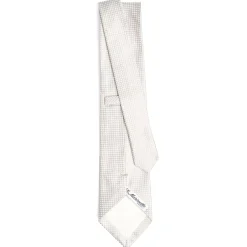 E.Marinella CRAVATTE|Cravatte In Seta Jacquard|CRAVATTA CERIMONIA GRIGIO CHIARO In seta jacquard