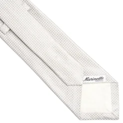 E.Marinella CRAVATTE|Cravatte In Seta Jacquard|CRAVATTA CERIMONIA GRIGIO CHIARO In seta jacquard