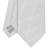E.Marinella CRAVATTE|Cravatte In Seta Jacquard|CRAVATTA CERIMONIA GRIGIO CHIARO In seta jacquard