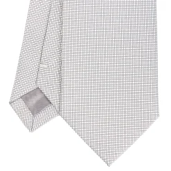 E.Marinella CRAVATTE|Cravatte In Seta Jacquard|CRAVATTA CERIMONIA GRIGIO CHIARO In seta jacquard