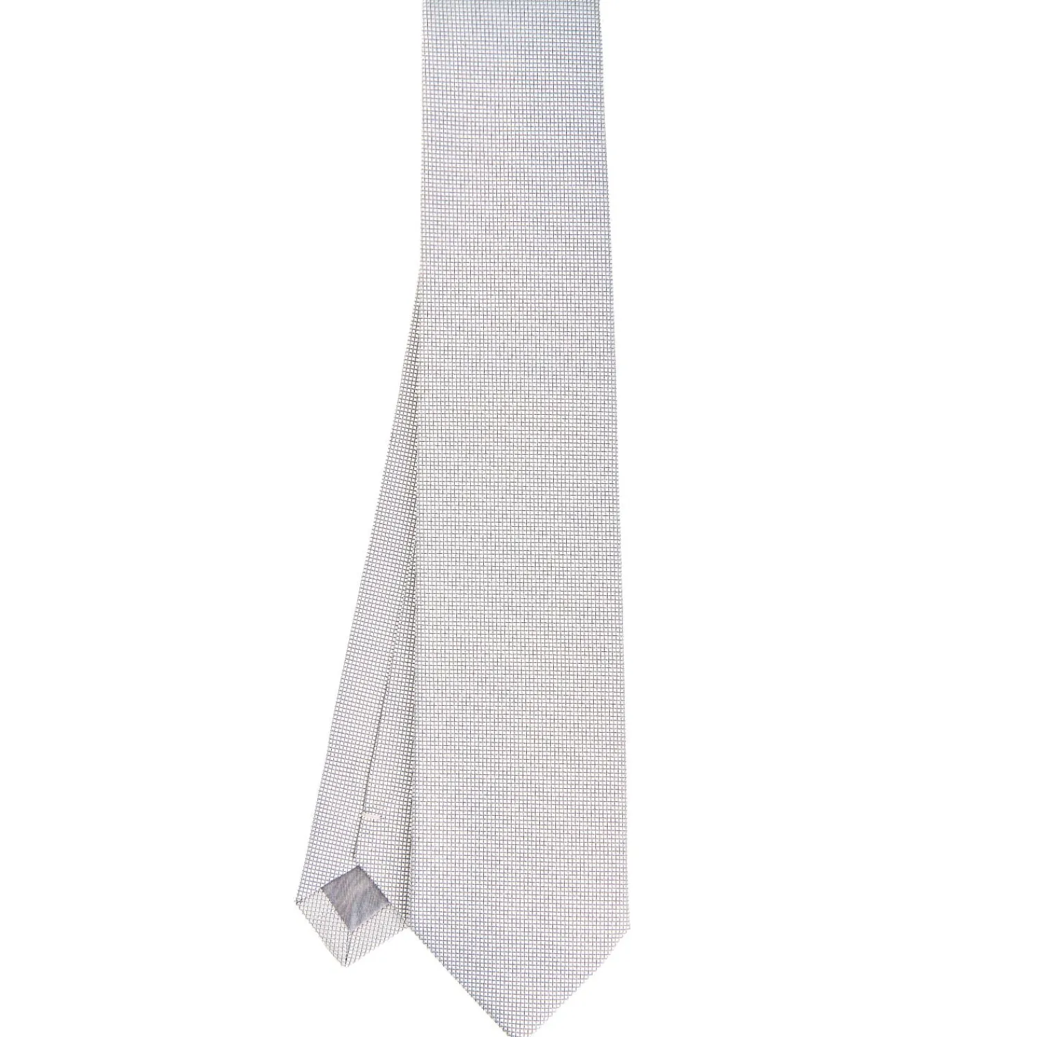 E.Marinella CRAVATTE|Cravatte In Seta Jacquard|CRAVATTA CERIMONIA GRIGIO CHIARO In seta jacquard